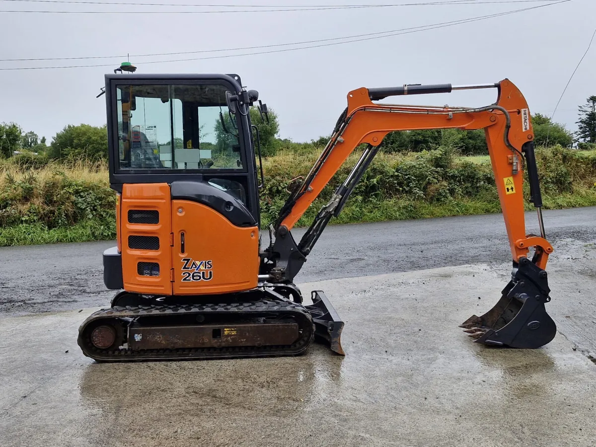 3 ton diggers for hire