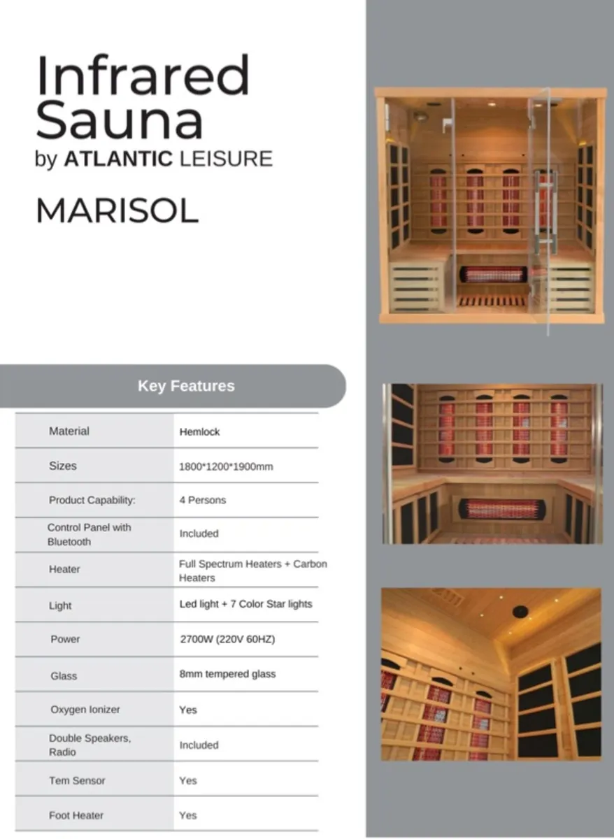 Infrared Sauna "Marisol" - Image 1