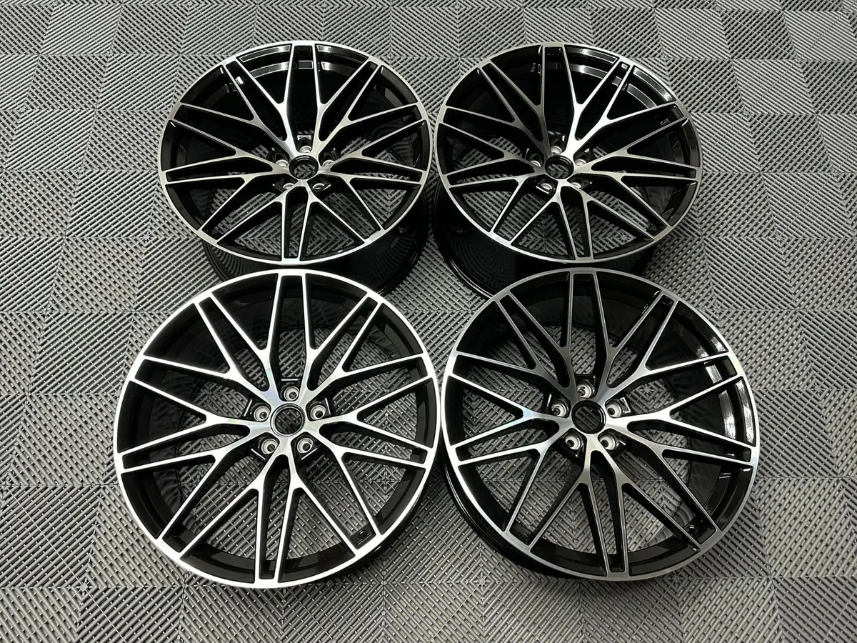 21″ Inch Porsche Macan Spyder Alloys 5x112 G70 BMW - Image 1