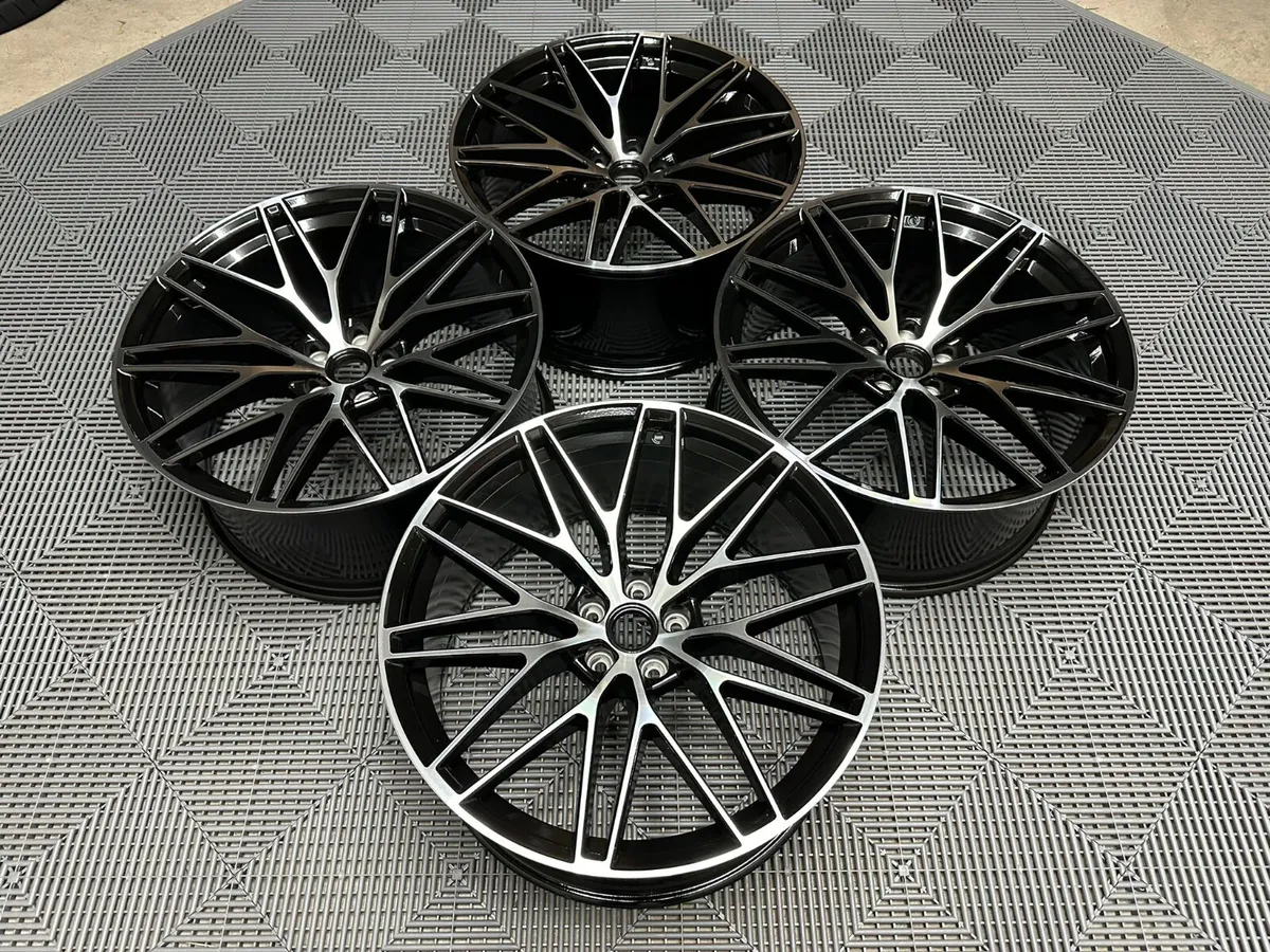 21″ Inch Porsche Macan Spyder Alloys 5x112 G70 BMW - Image 2