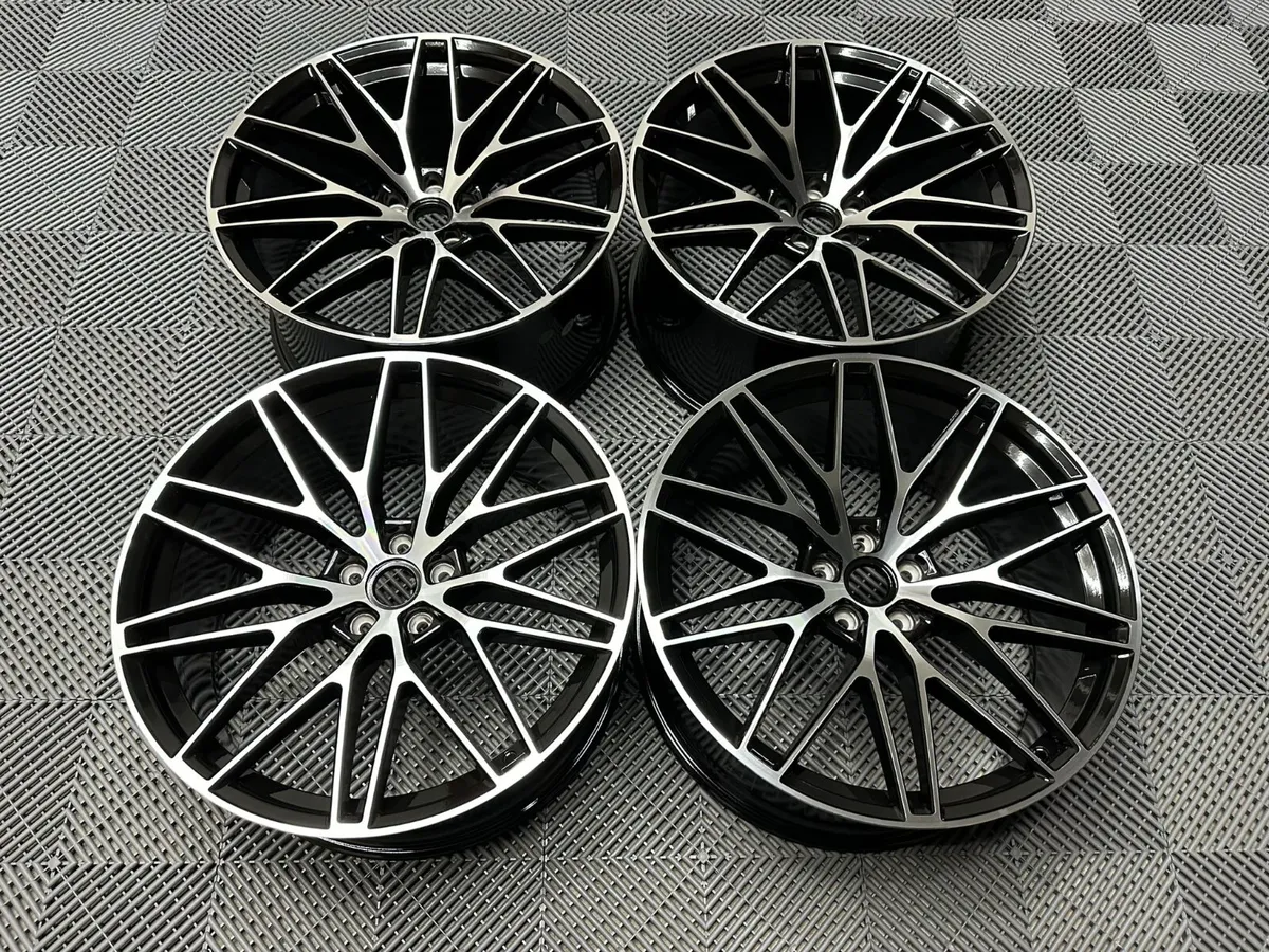 21″ Inch Porsche Macan Spyder Alloys 5x112 G70 BMW - Image 4