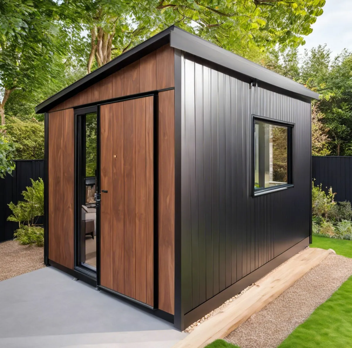 Steel: Cladding, Roof, Fence - wood effect ! - Image 1