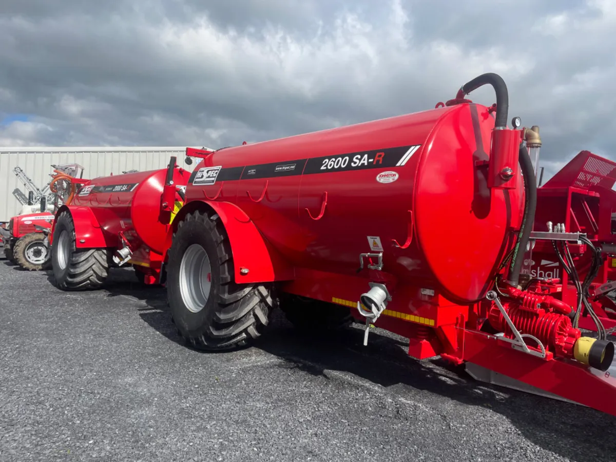 New Hi-Spec Slurry Tankers in Stock - Image 1