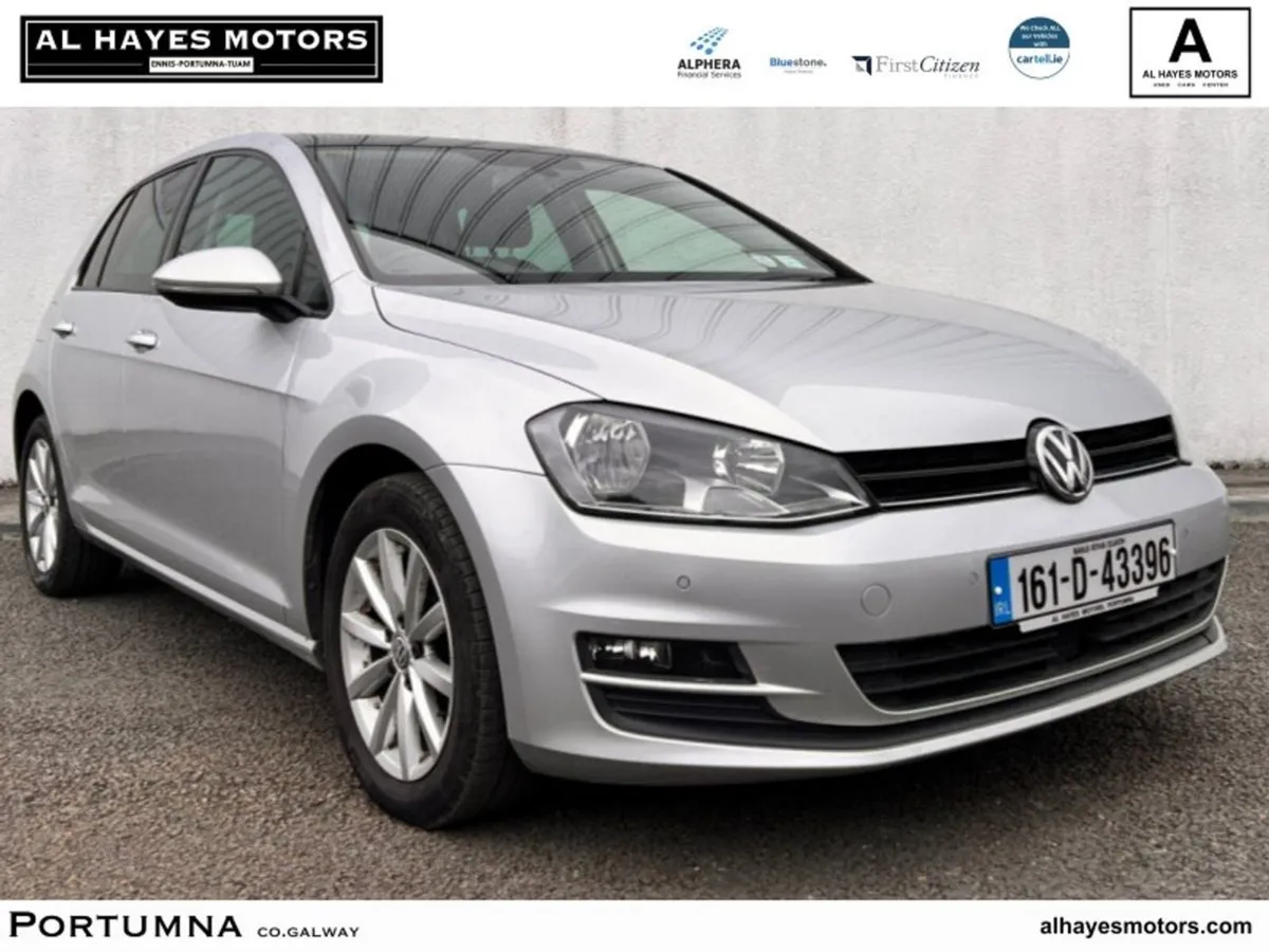 Volkswagen Golf Lounge Spec 1.6 TDI 110BHP NCT 9/ - Image 1
