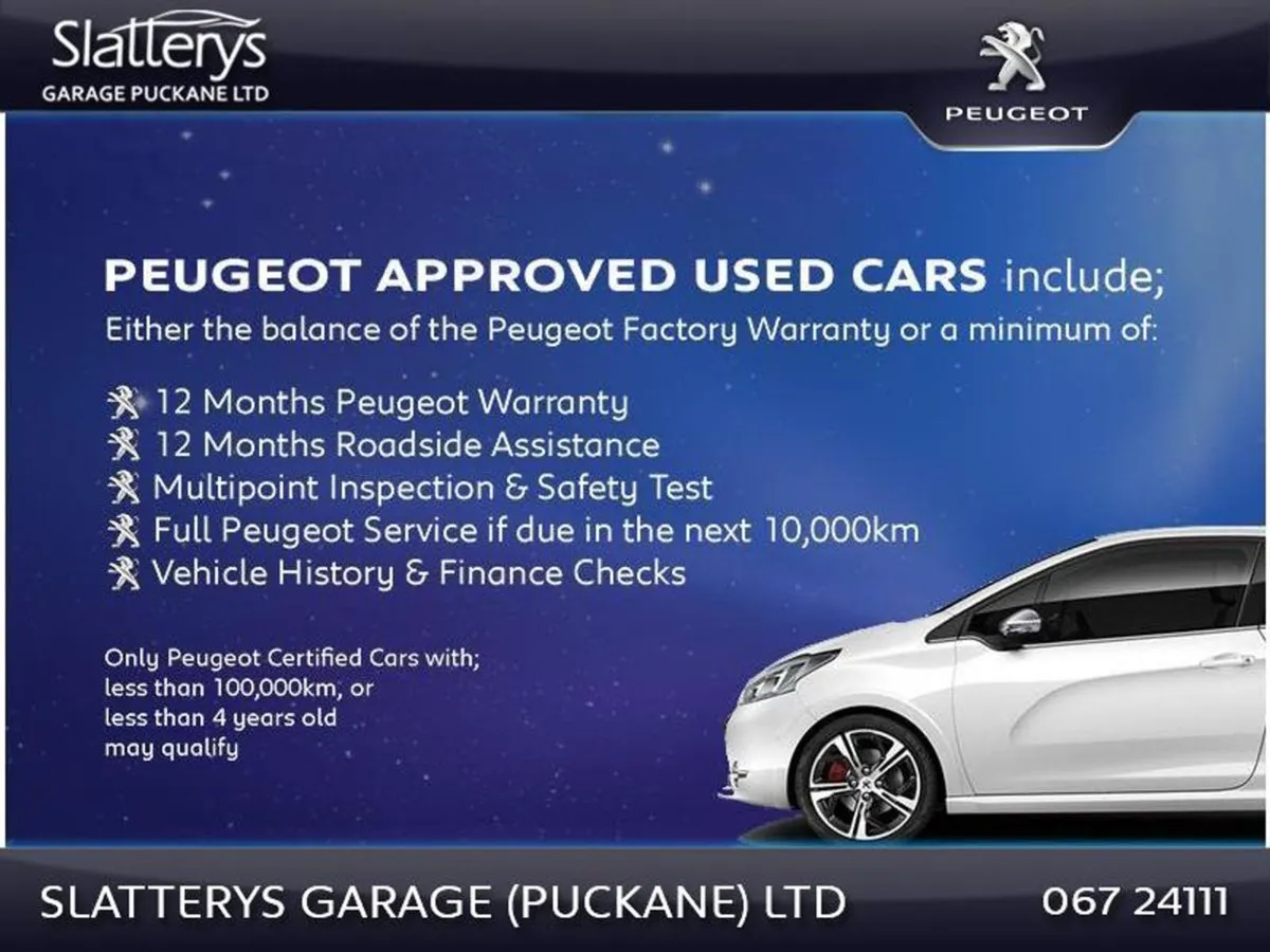 Peugeot 308 Electric 156bhp (54 Kwh) 420KM Range - Image 3