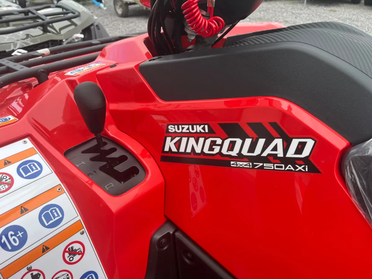 €60 PER WEEK!! New Suzuki KingQuad 750 - Image 3