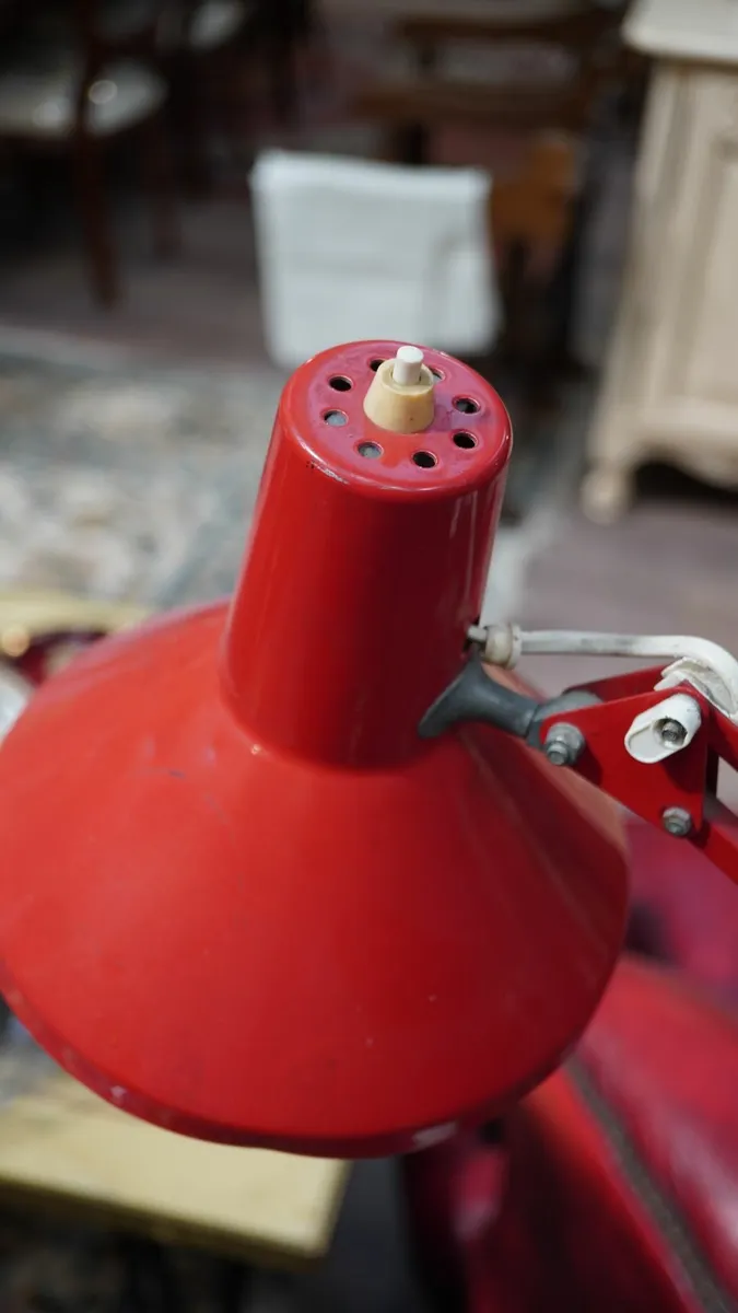 Vintage Red Anglepoise Lamp - Image 2