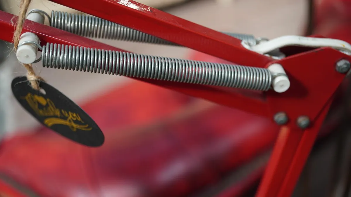 Vintage Red Anglepoise Lamp - Image 4