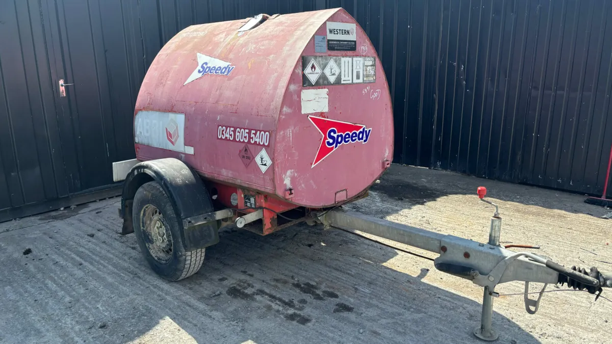 Western 950L Abbi Fuel Bowser - Image 1