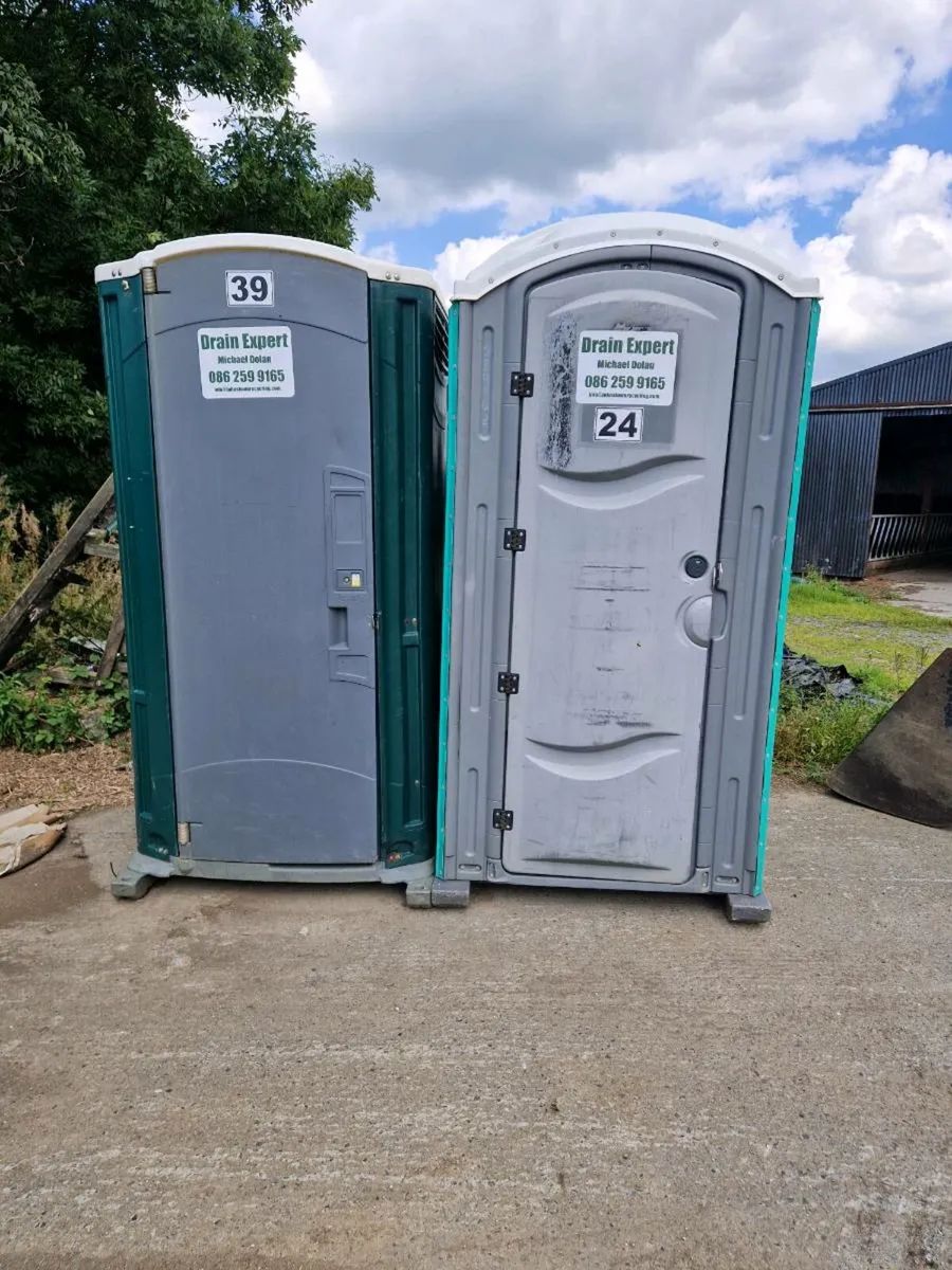 Portable toilets for hire - Image 1