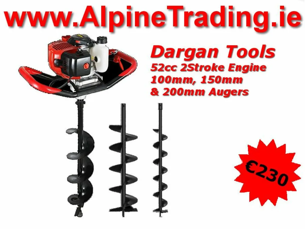 Dargan 2 Stroke 52CC Earth Auger