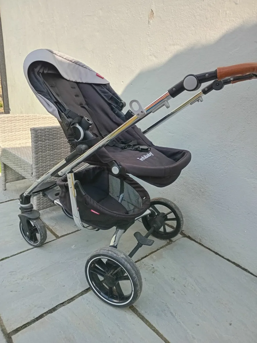 Infababy travel system inc Isofix base for sale in Co. Clare for 150 on DoneDeal