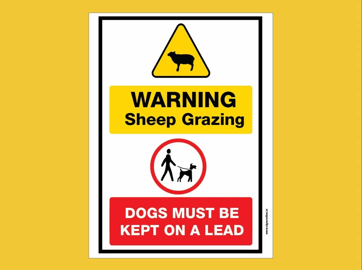 Help Protect Your Flock with Our Warning Signs - Image 3