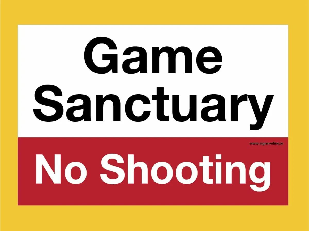 "No Hunting or Shooting" Signs for Private Lands - Image 4