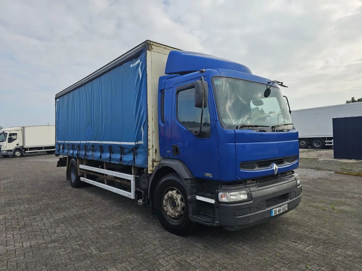 2006 Renault Premium 220 DCI, 4X2 25ft Curtainside - Image 1