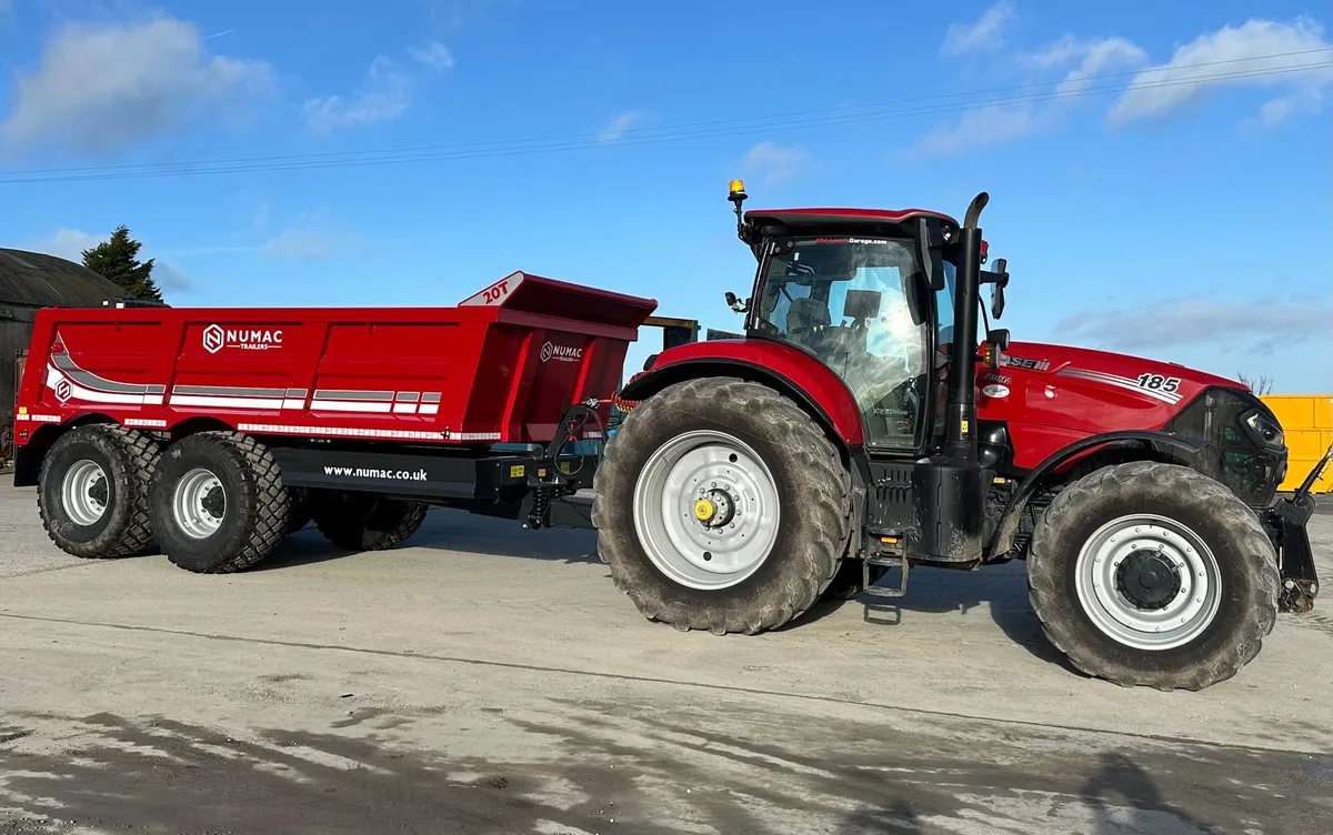 Numac 20t dump trailer lay flat door * in stock* - Image 3