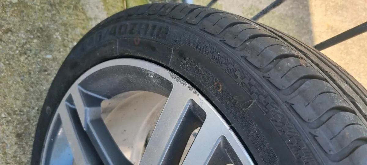 GENUINE AUDI A4  ALLOYS - Image 2