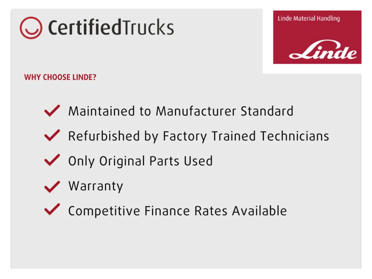 Linde E16 Forklift_2018 (2050 h) - Image 4