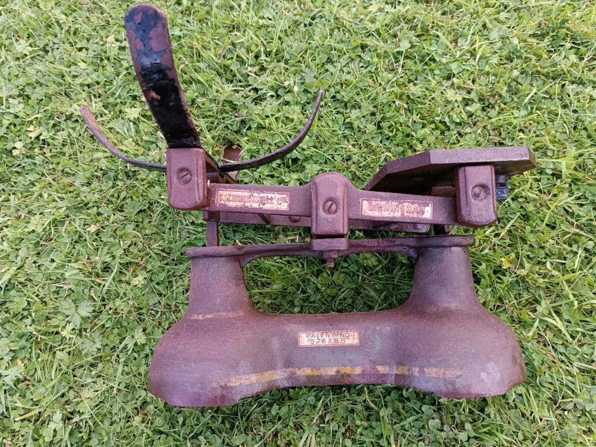 Antique weighing scales cast iron for sale in Co. Galway for €50 on