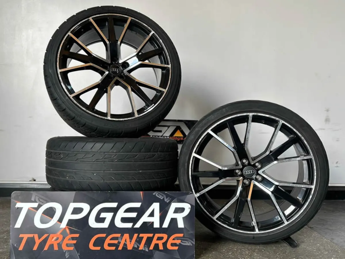 22" RS6 STYLE Alloy Wheels & Tyres for Audi Q5 - Image 1