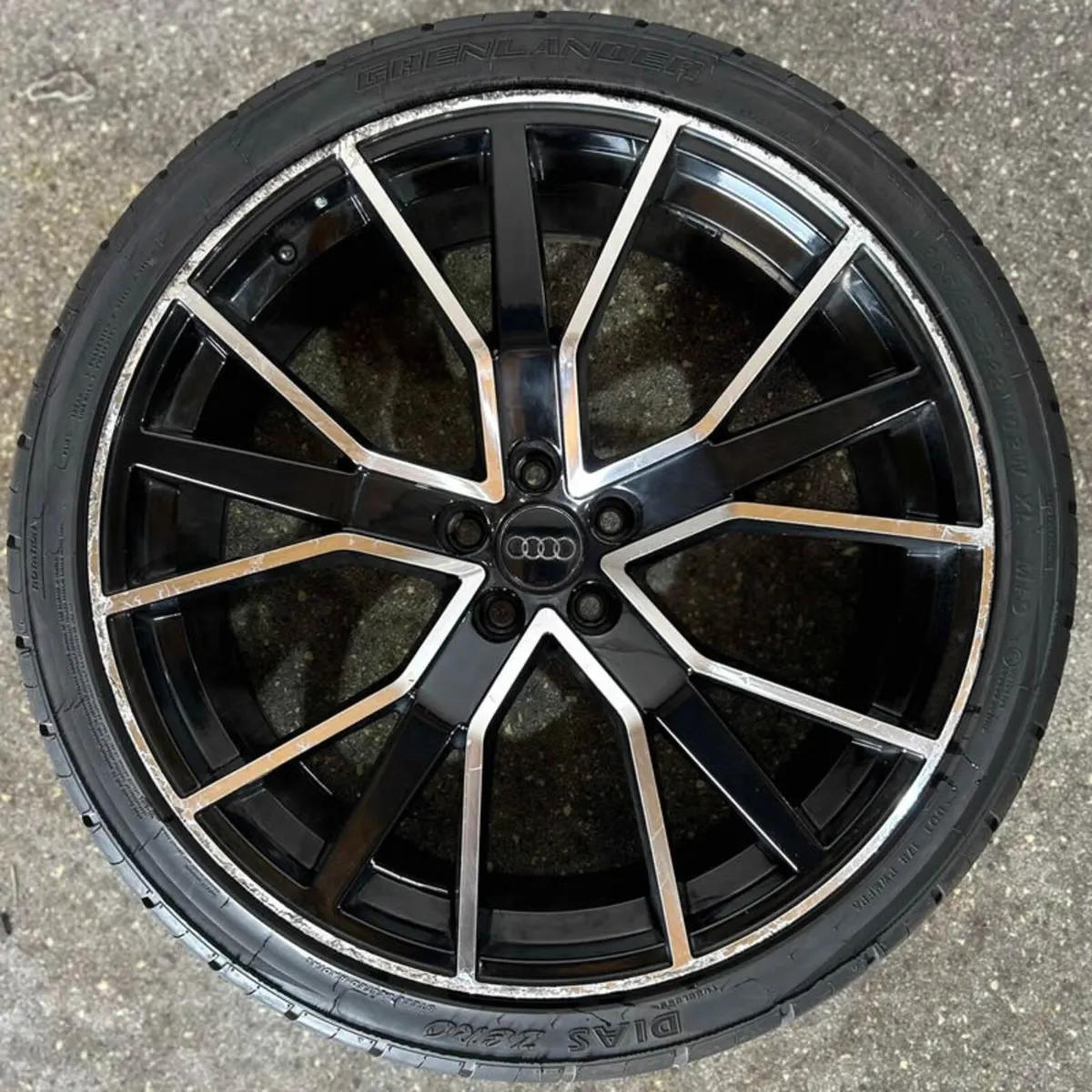 22" RS6 STYLE Alloy Wheels & Tyres for Audi Q5 - Image 4