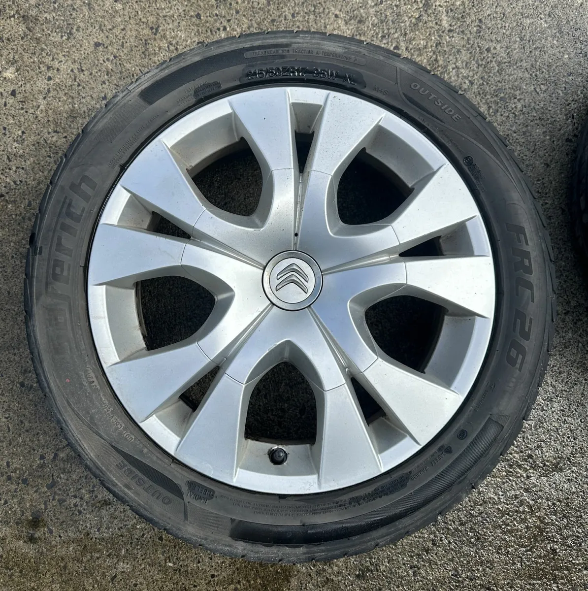 CITROEN C4 PICASSO 17" GENUINE ALLOY WHEELS - Image 1