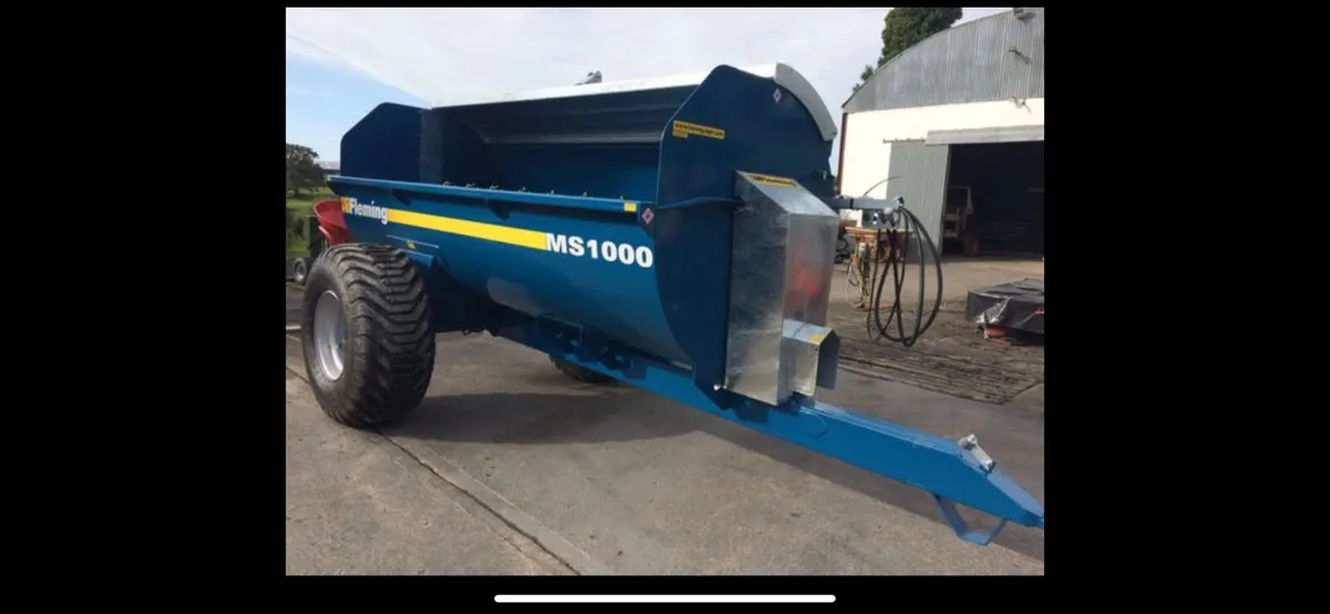 Fleming ms 1000 muck spreader - Image 1