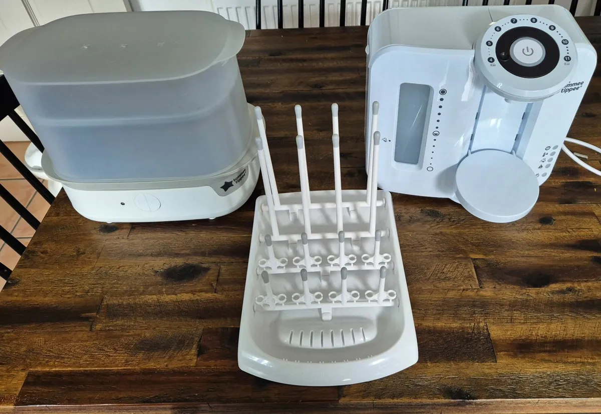 Tommee Tippee Steriliser and bottle drying rack for sale in Co. Galway