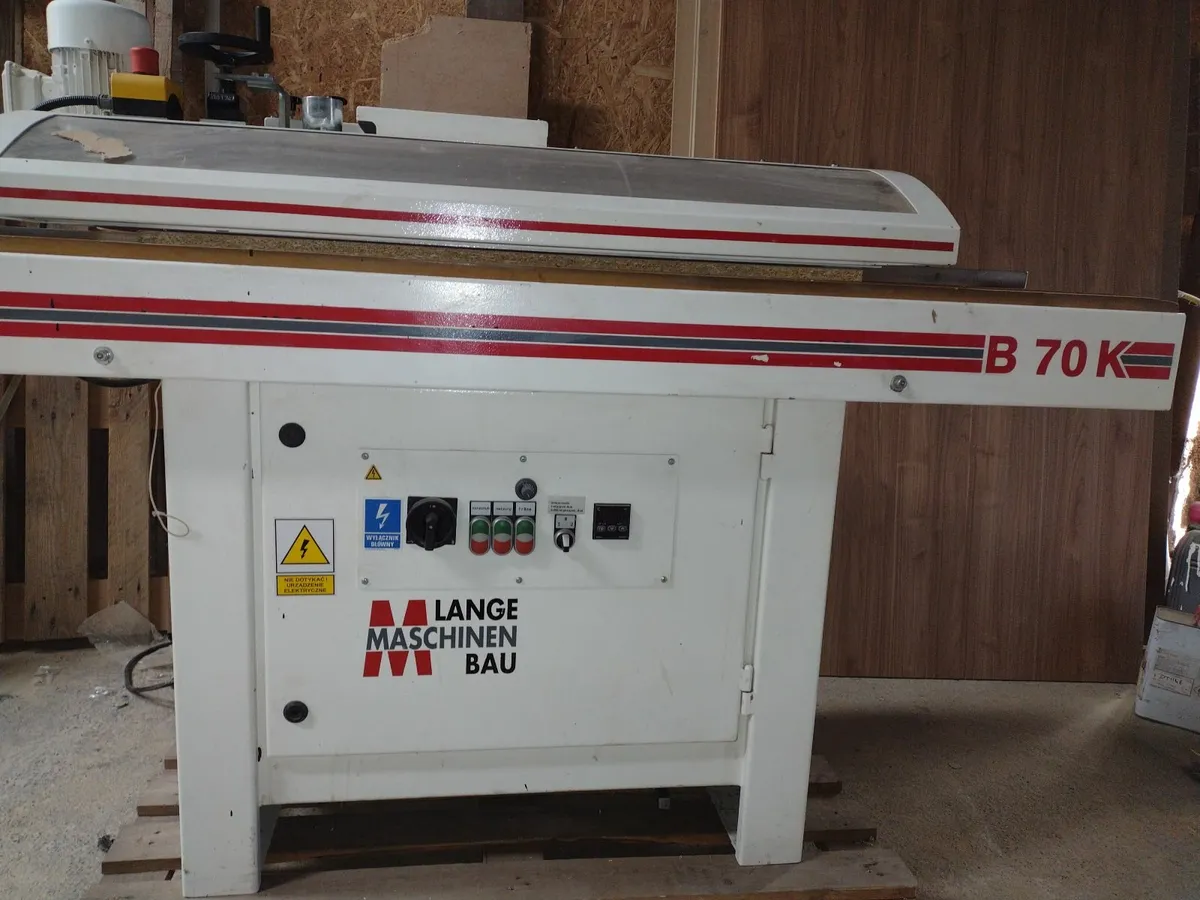Edgebander Lange B 70 K  3 ph - Image 1