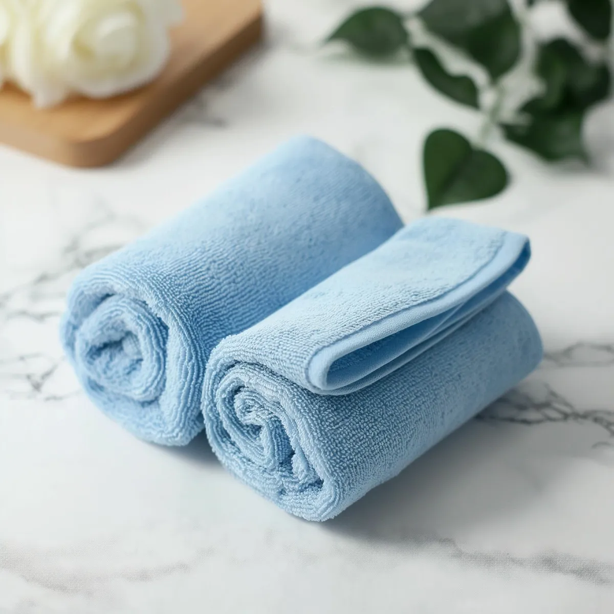 Organic Bamboo Baby Towel - Image 1