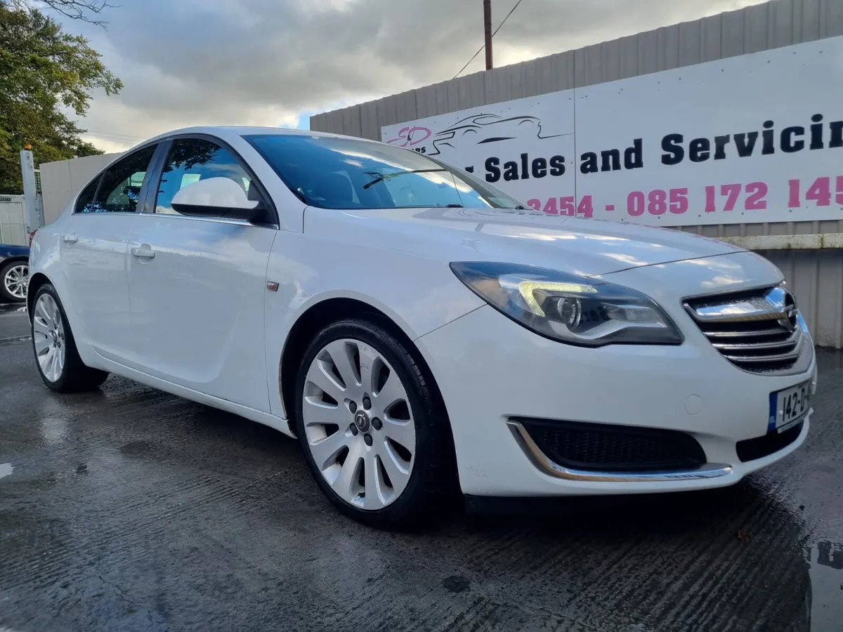 142 Opel Insignia 2.0D 140PS Sat Nav New NCT - Image 1