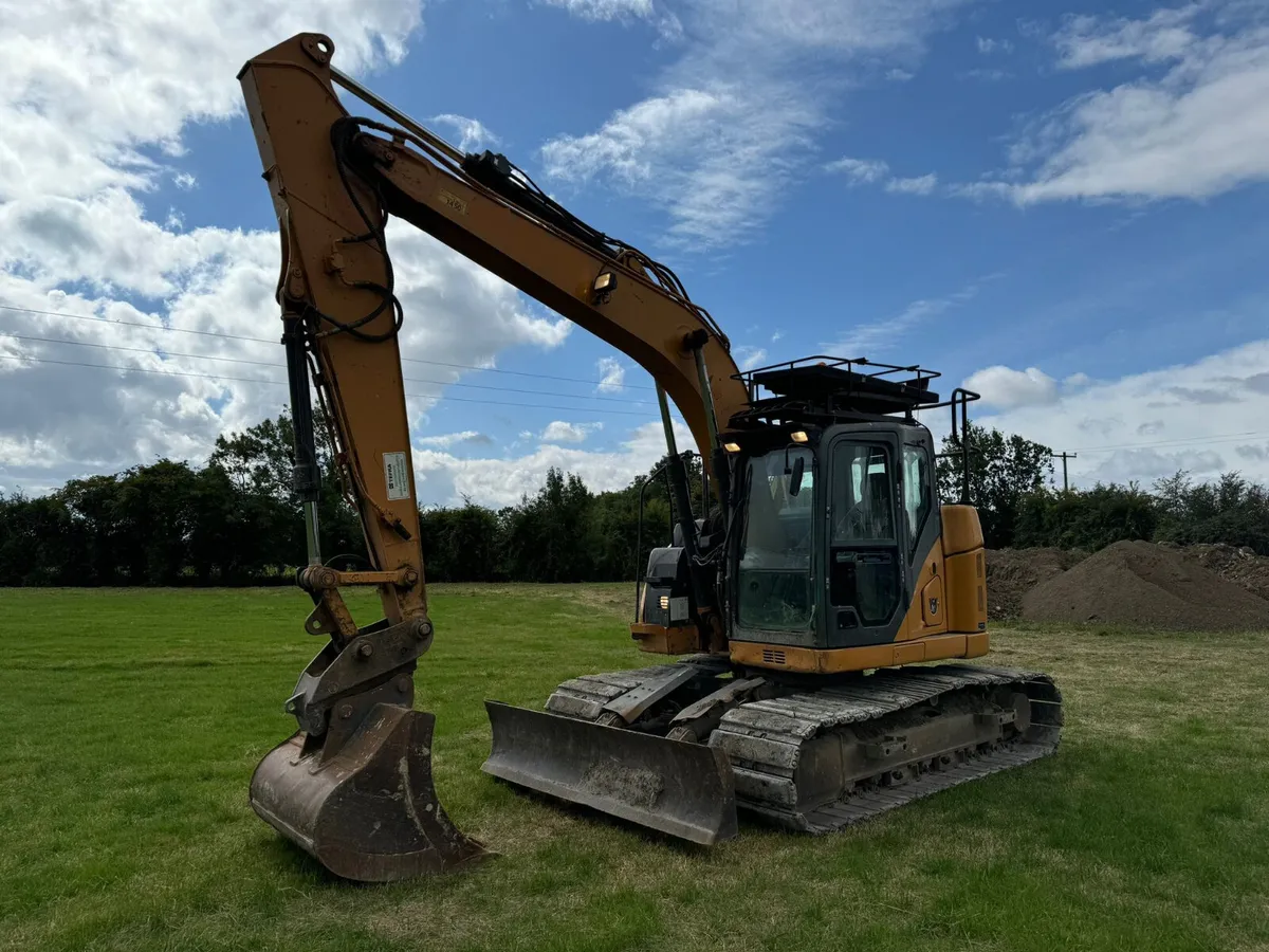 2014 Case CX 145 C SR with blade - Image 1