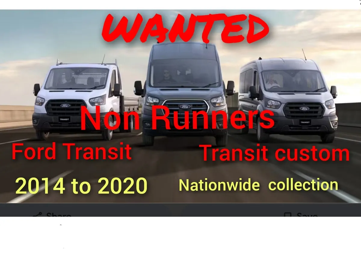 Ford transit * NON RUNNER VANS BOUGHT *