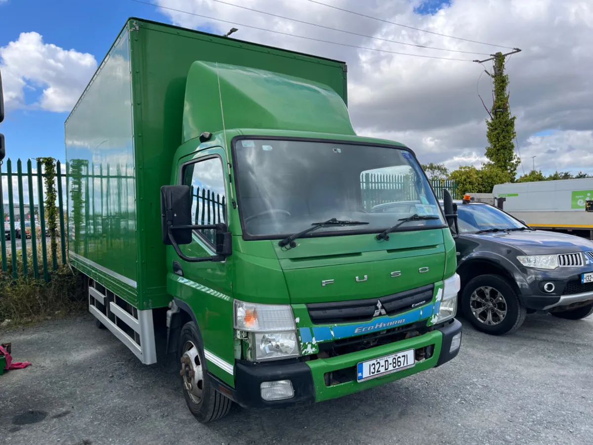 fuso boxvans 7.5 tonne hybrid - Image 1