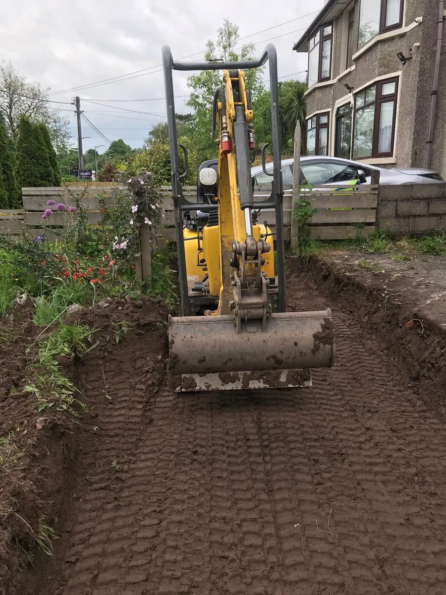 MINI DIGGER HIRE CORK CITY LANDSCAPING CORK for sale in Co. Cork for