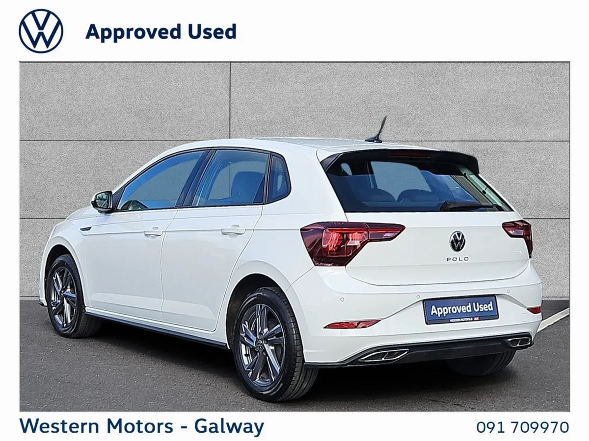 Volkswagen Polo R-line Polo With Alloy Wheels  Re - Image 3