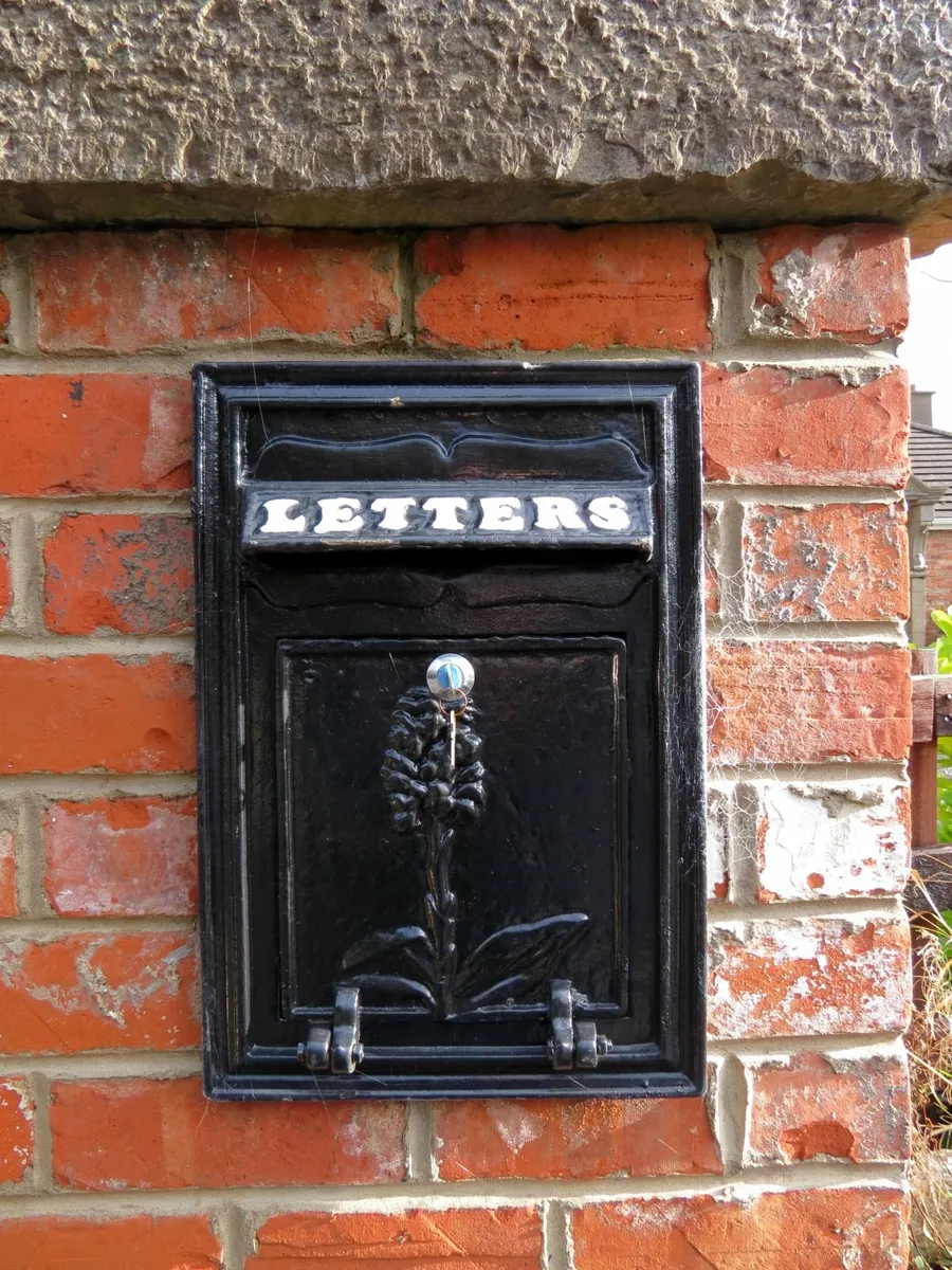 Cast Iron Post Box - Image 1