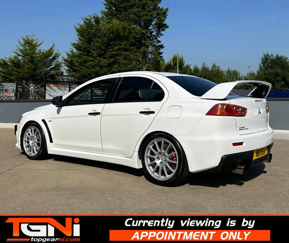 Jul 2008 Mitsubishi Lancer Evolution X RS - Image 2