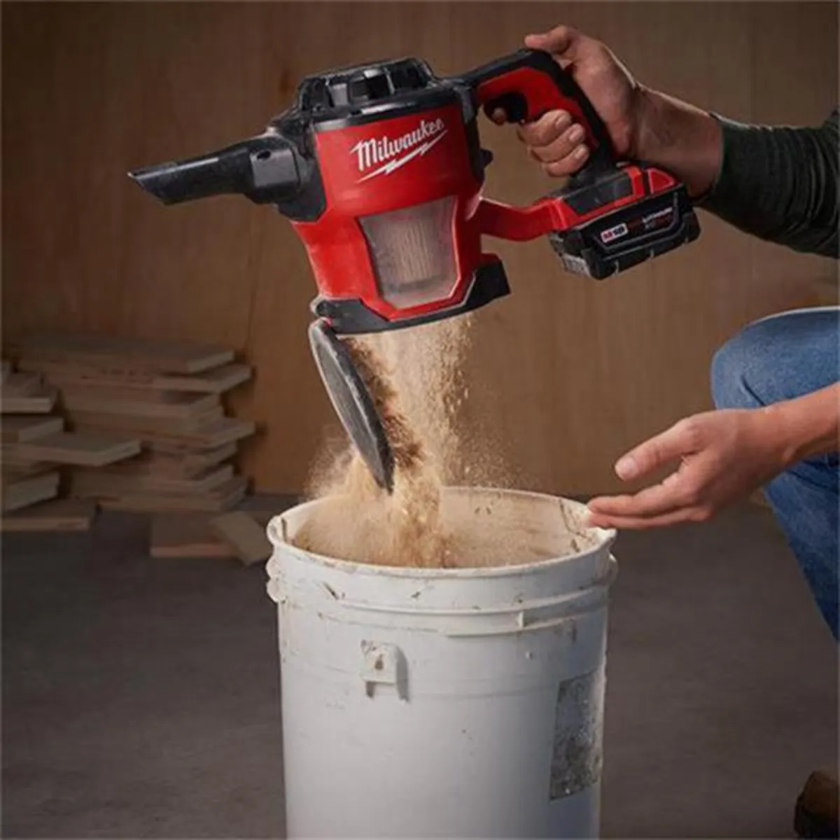Milwaukee Hand Vacuum M18CV-0 M18 - Bare Unit - Image 4