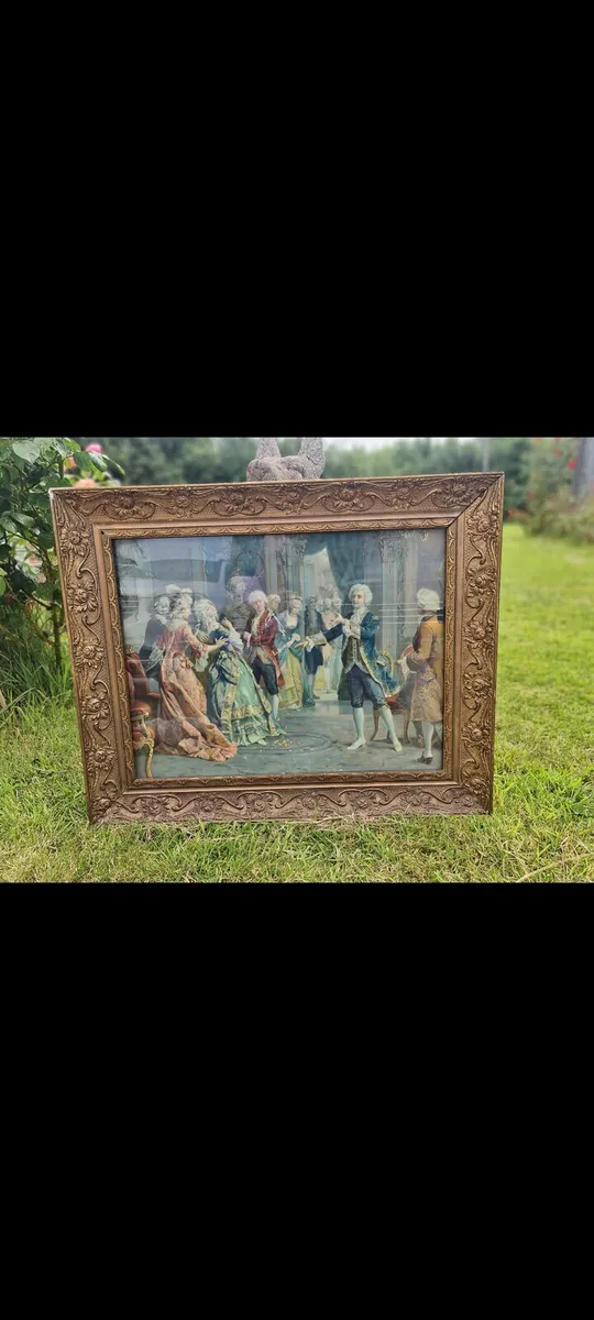 Antique large picture for sale in Co. Clare for €145 on DoneDeal