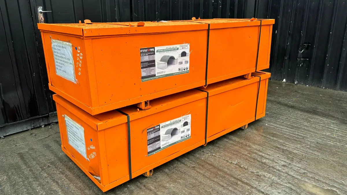 40ft Container Covers With Rear Panel - Image 1