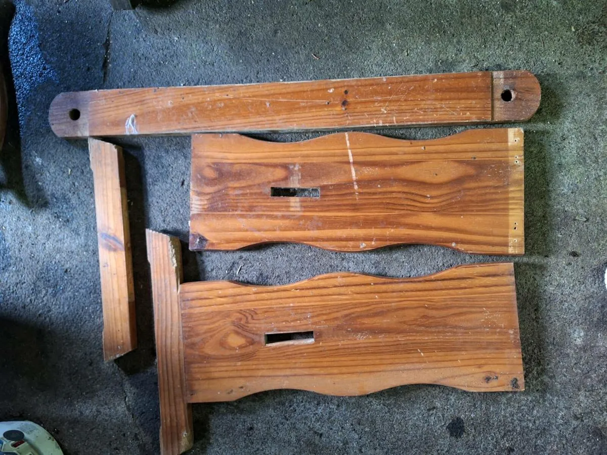 Kitchen pine table and 4 chairs for sale in Co. Sligo for €80 on DoneDeal