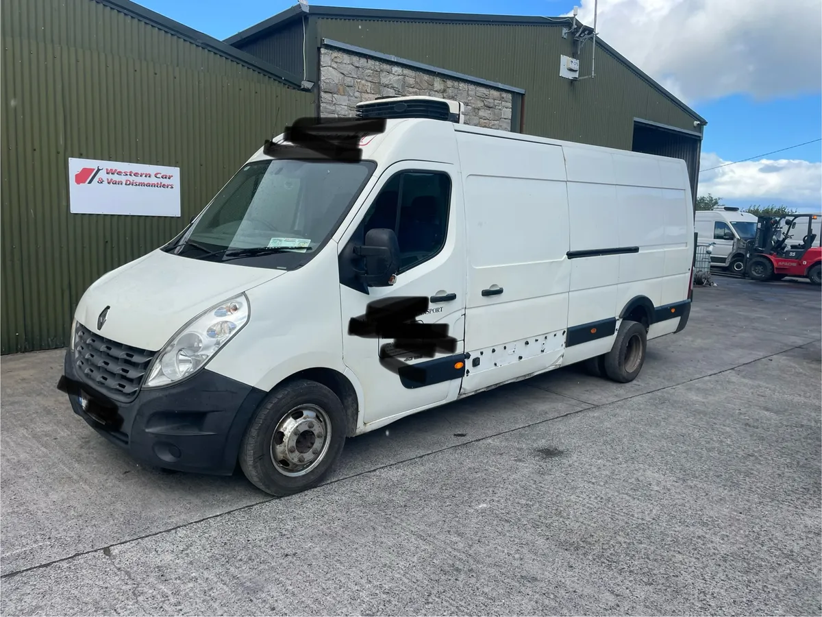 12 Renault master 2.3 rwd twin wheel dismantling