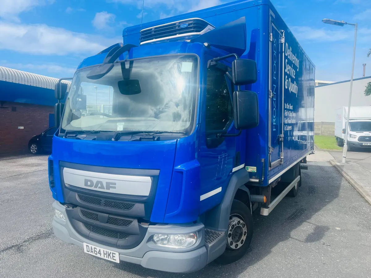 12Ton Daf LF180 cooler box side boor triple door - Image 1