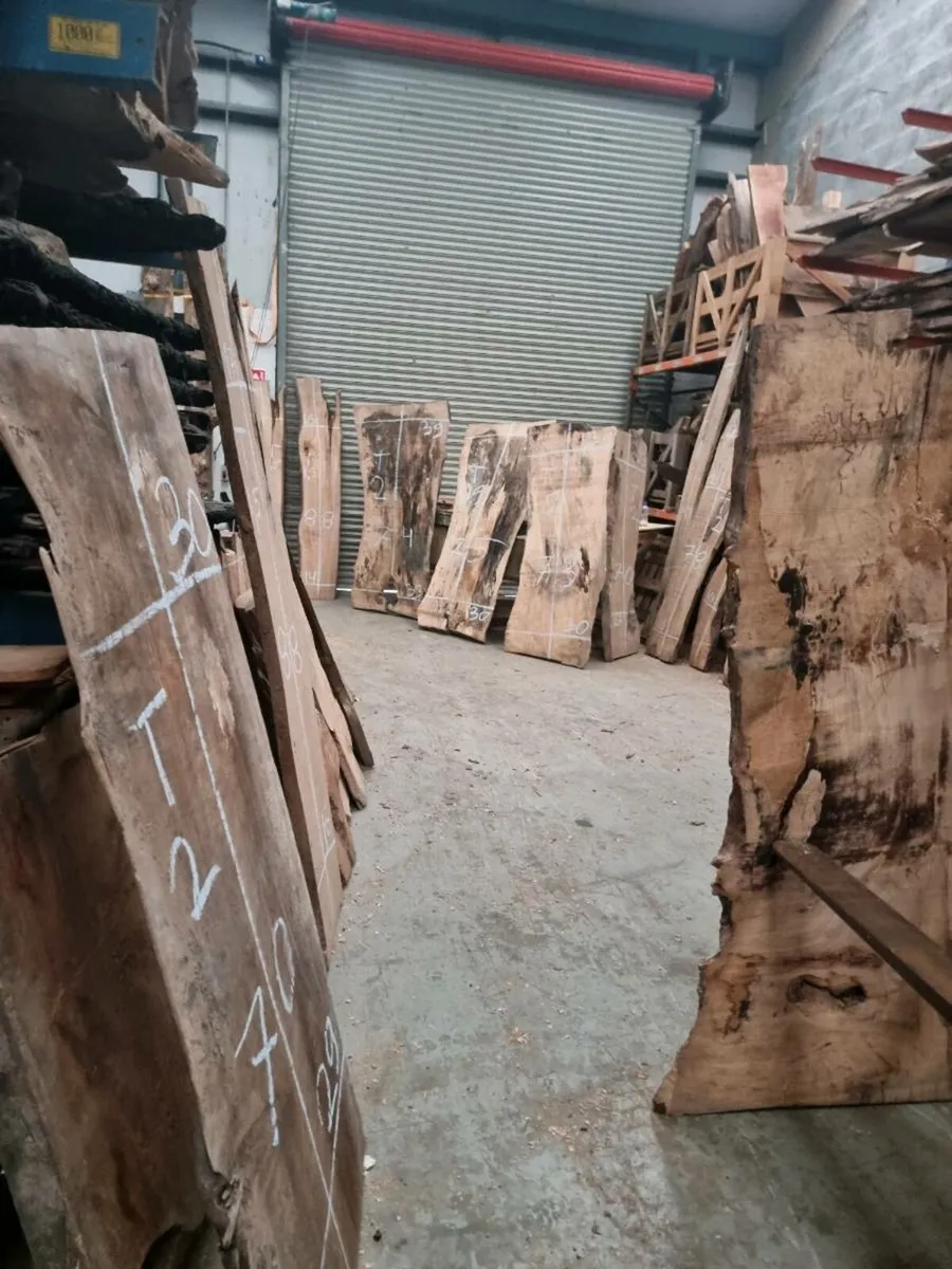 Timber,solid wood slabs,planks,live edge - Image 1