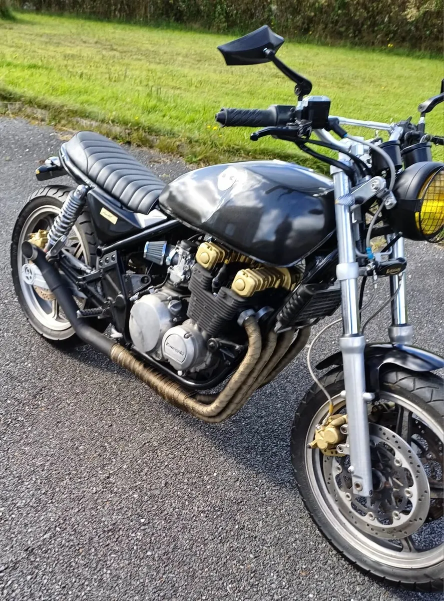 Custom made Tracker / Scrambler Kawasaki Bike 1991 - Image 3