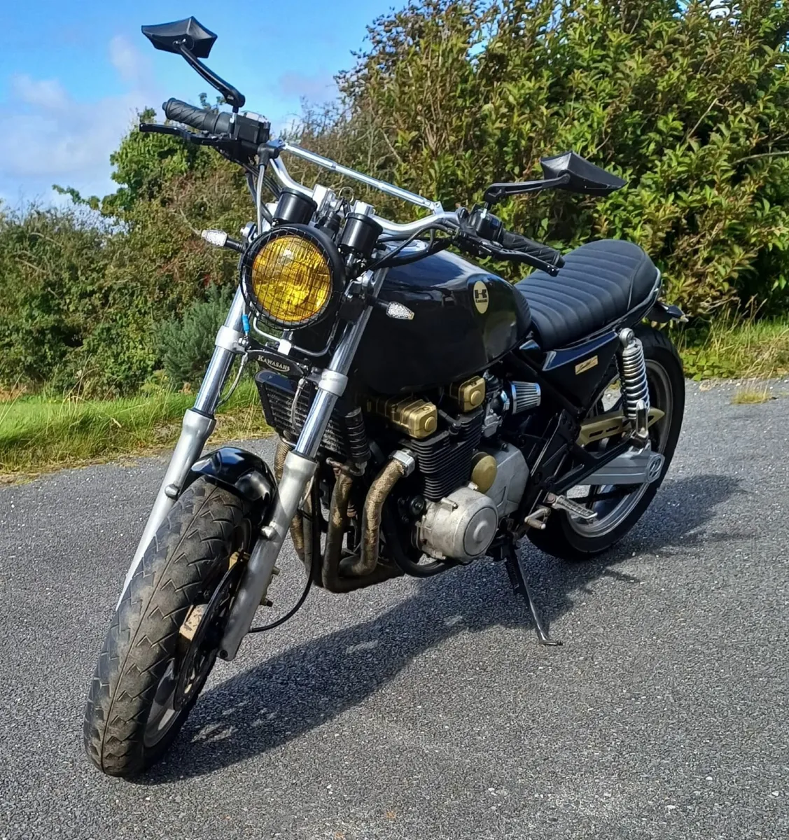 Custom made Tracker / Scrambler Kawasaki Bike 1991 - Image 4