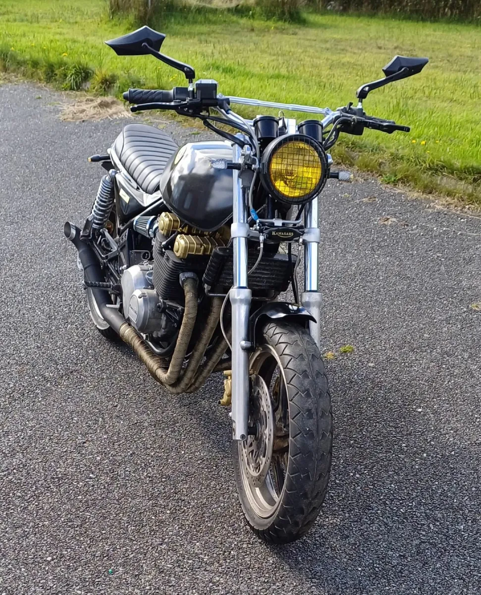 Motor scrambler kawasaki