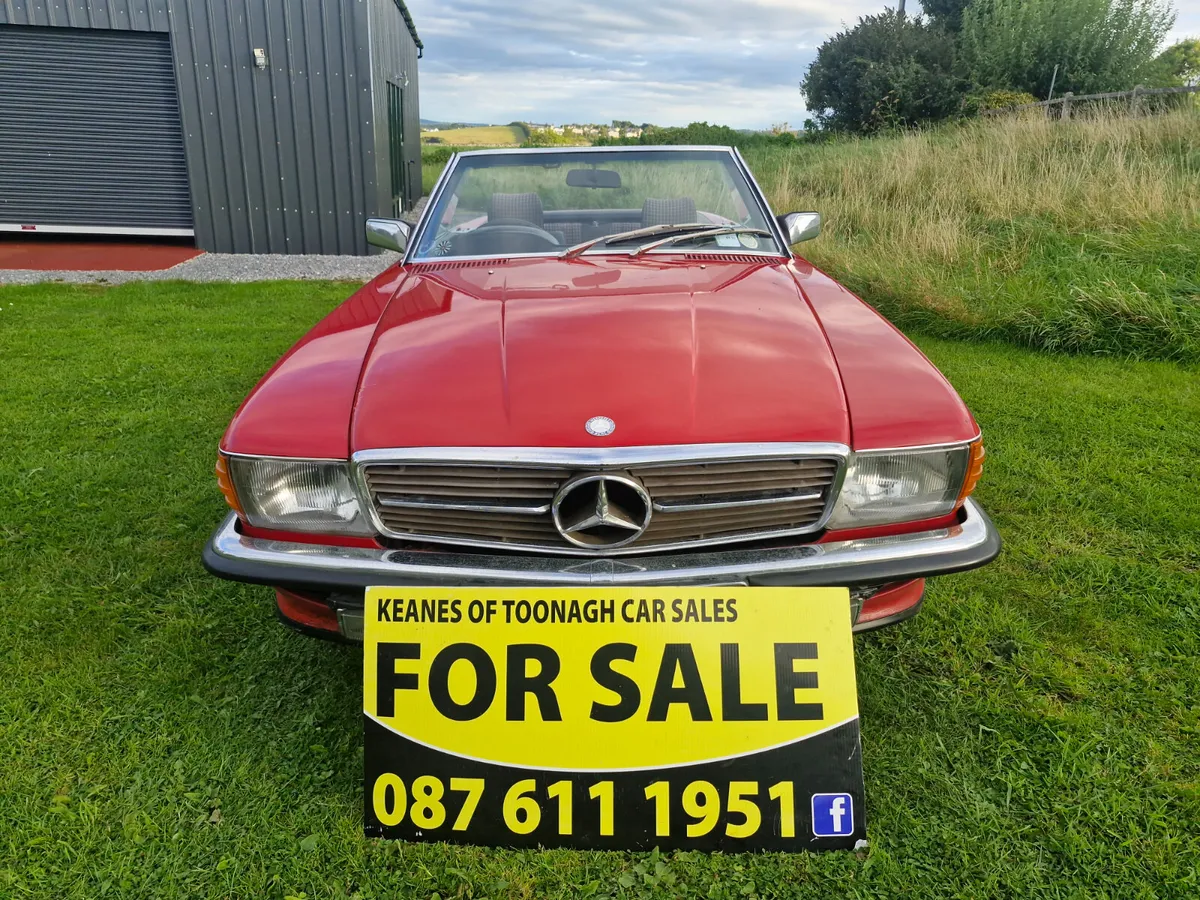 Mercedes convertible 380 SL - Image 1