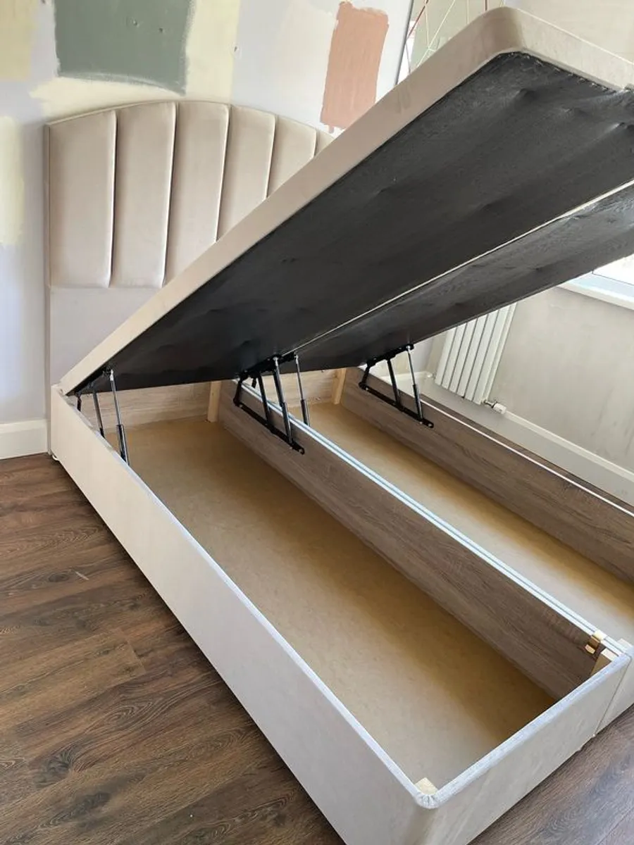 Bed Ottoman, Storage Bed - Image 1